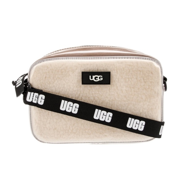 UGG Handbags - UGG JANEY II CLEAR SHEEPSKIN CROSSBODY BAG WITH MULTIWAY STRAP